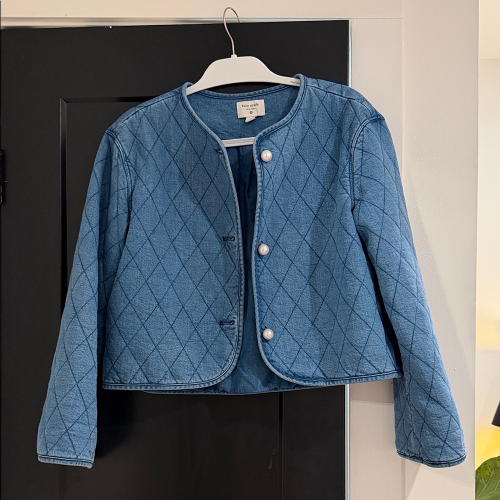Kate Spade Blue Denim Jacket